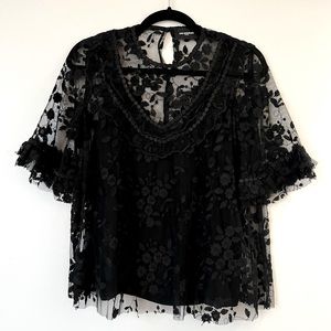 The Kooples - Lace Blouce